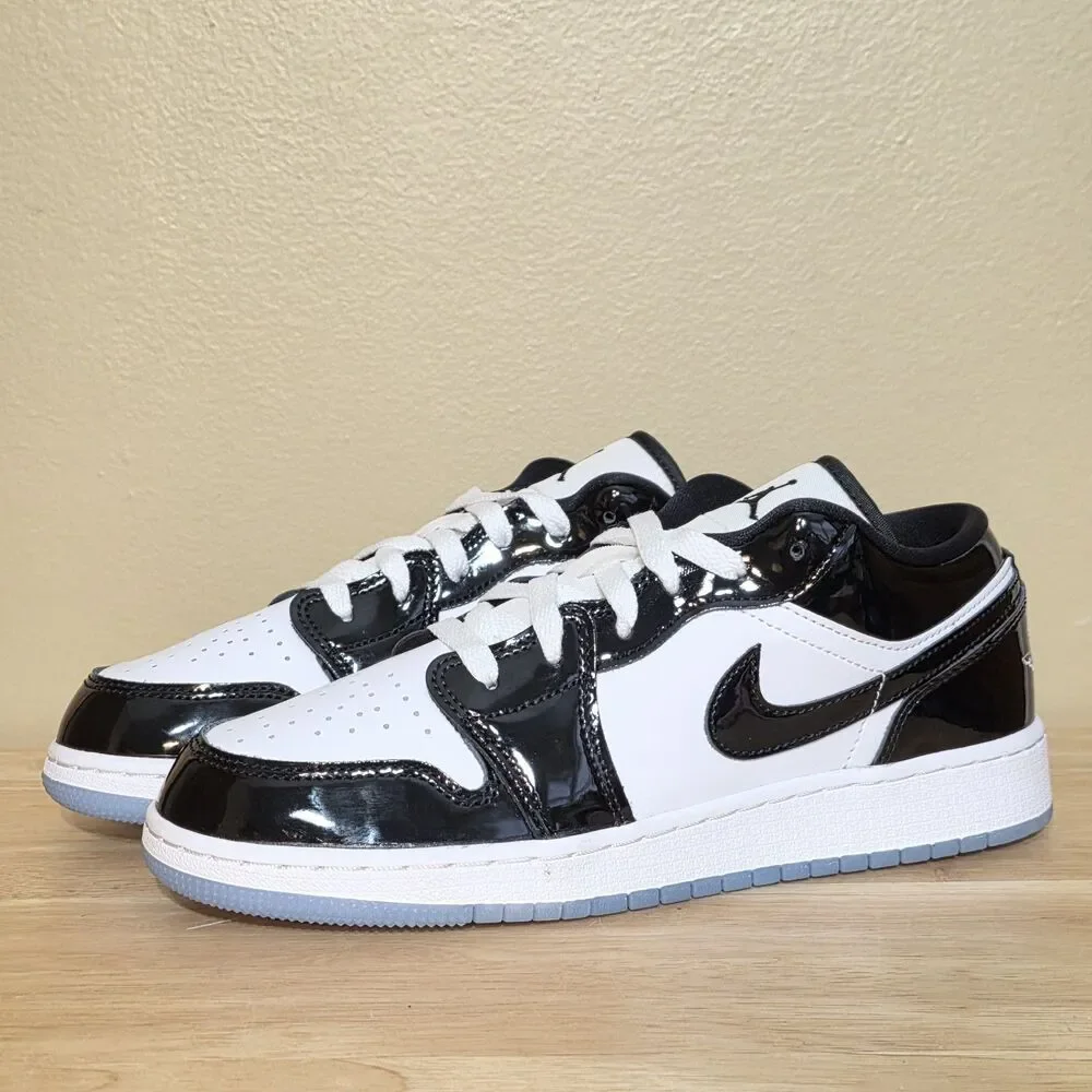Air Jordan 1 Low SE GS Concord Black White DV1333-100 Youth Size 6.5Y Women's 8